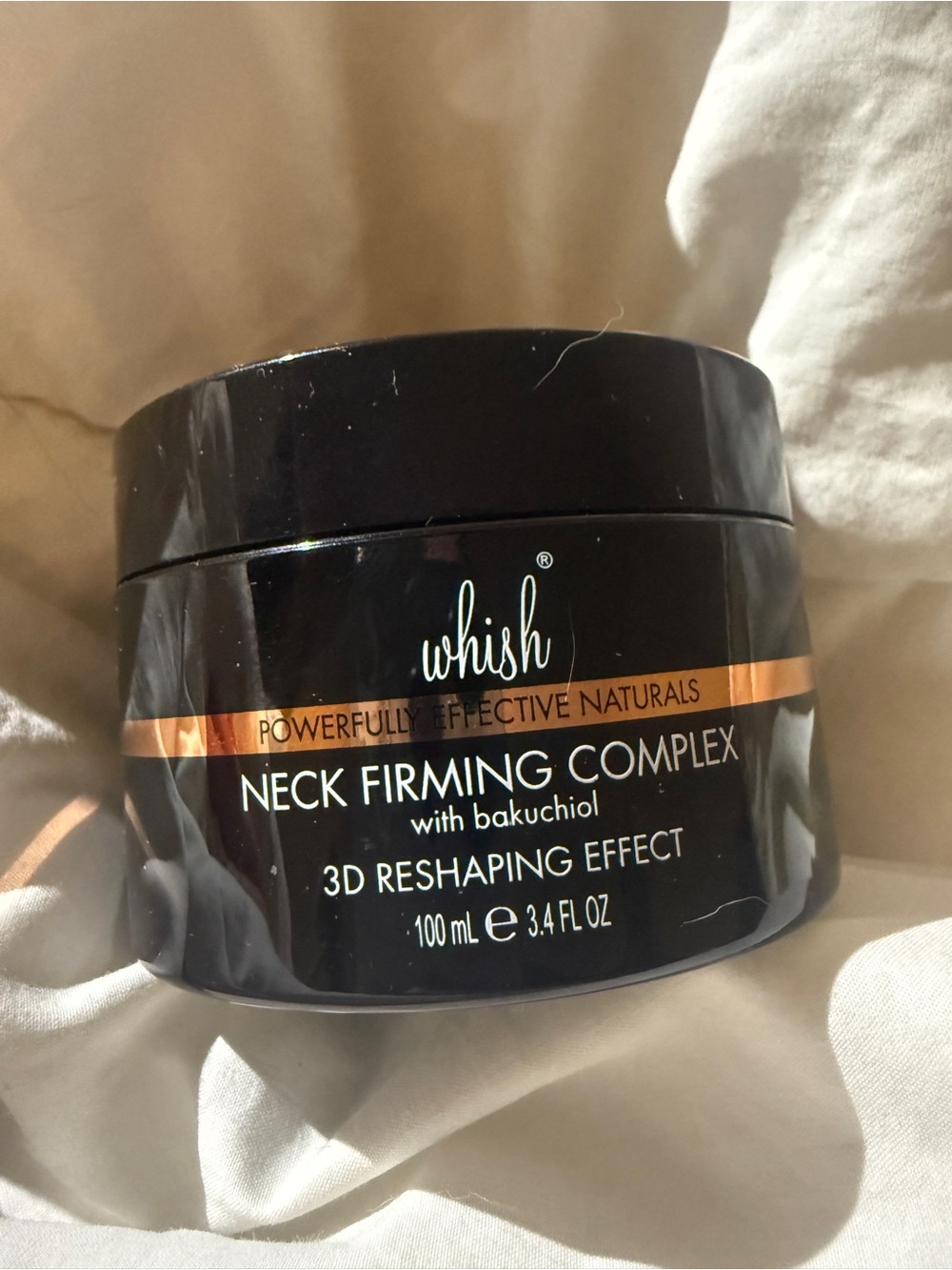 whish Neck Firming Complex - Black with Gold Accent